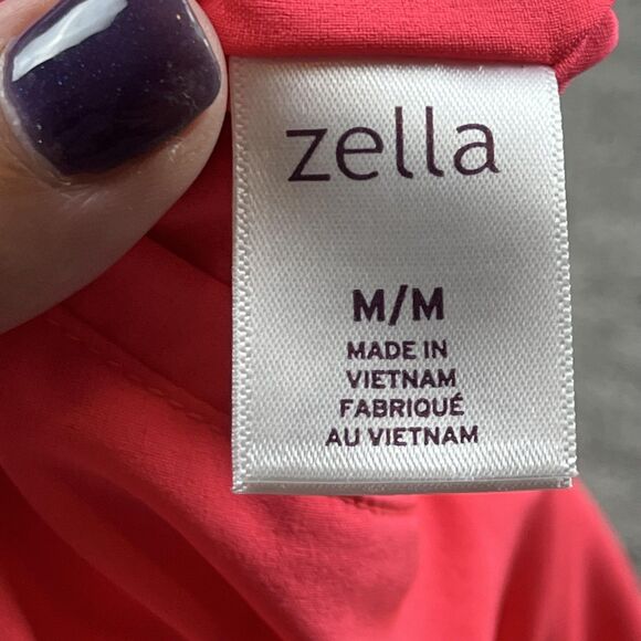 Zella Shorts Womens Medium Pink Running Athletic Elastic Waist Gym Workout - Picture 7 of 14